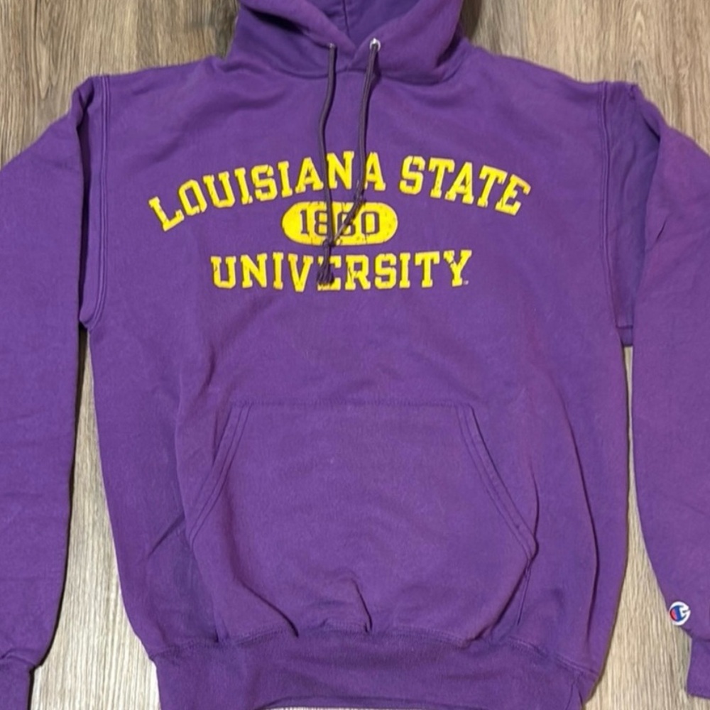 Champion Purple Louisiana State University Hoodie